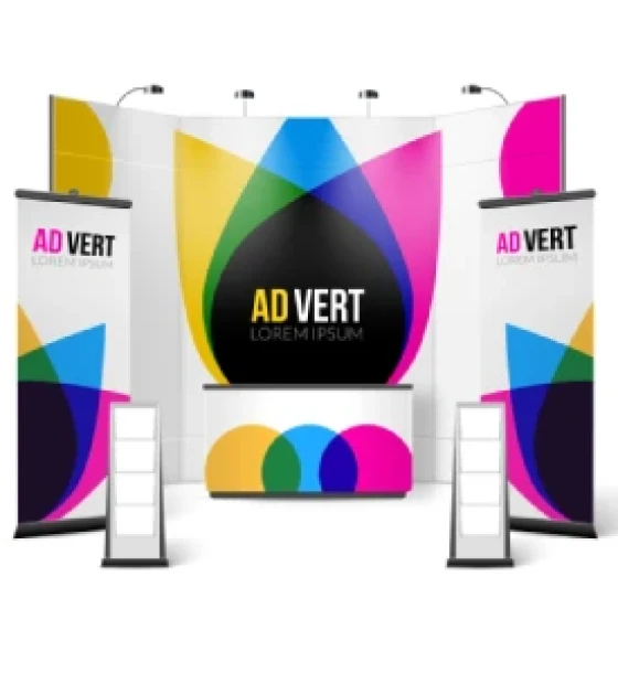 ÖRÜMCEK STAND 300X500CM - Dijital Baskıcı